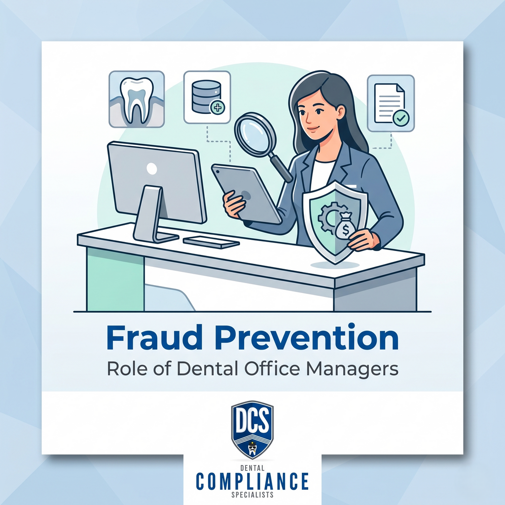 The Role of Dental Office Managers in Fraud Prevention