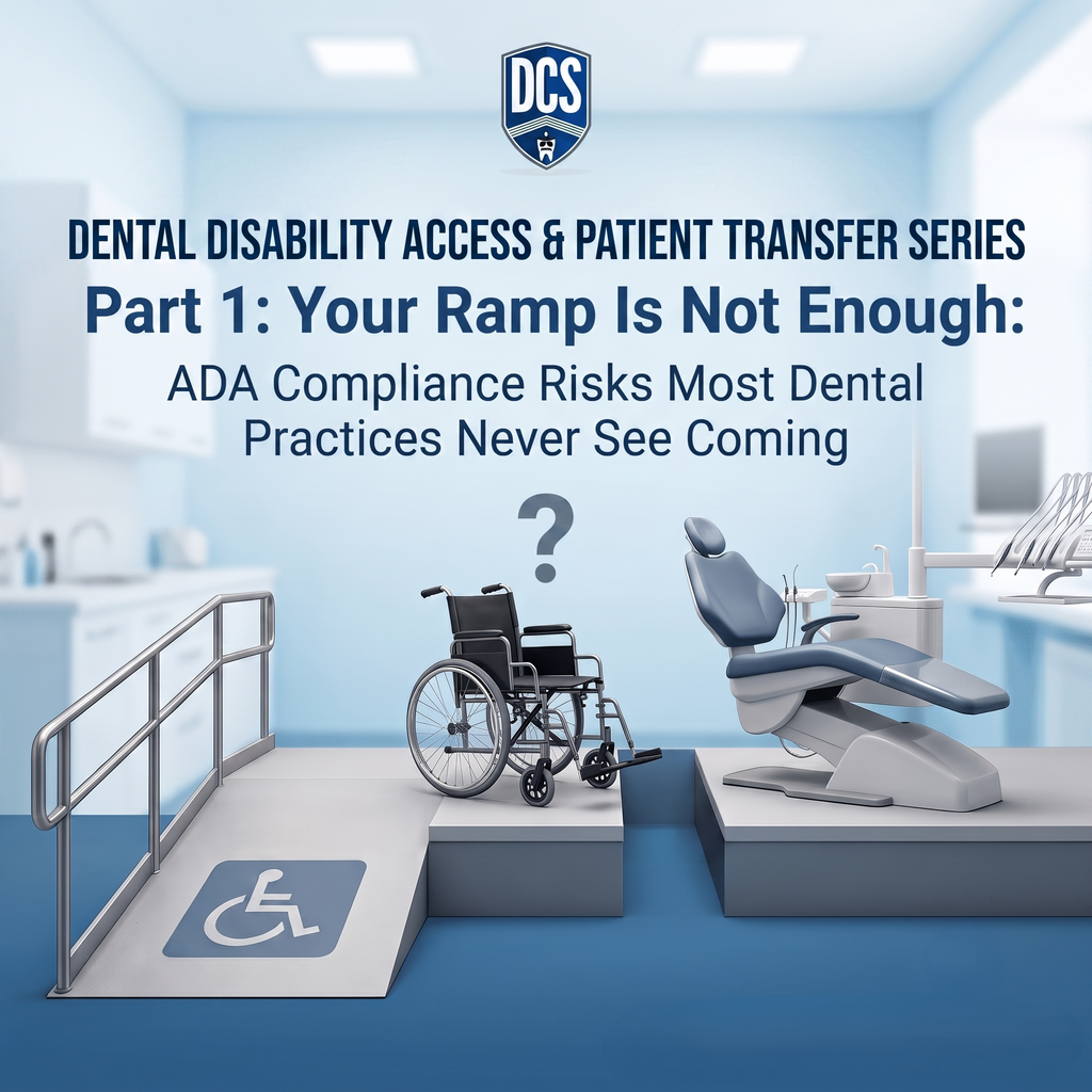 Dental Disability Access & Patient Transfer Series Part 1: Your Ramp Is Not Enough: ADA Compliance Risks Most Dental Practices Never See Coming