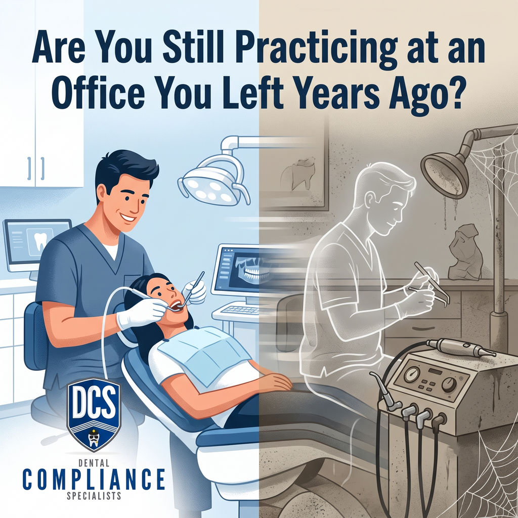Are You Still Practicing at an Office You Left Years Ago?