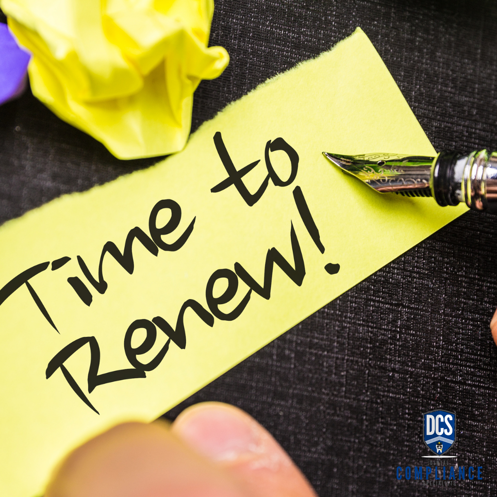 Tips for Successful License Renewal Dental Compliance