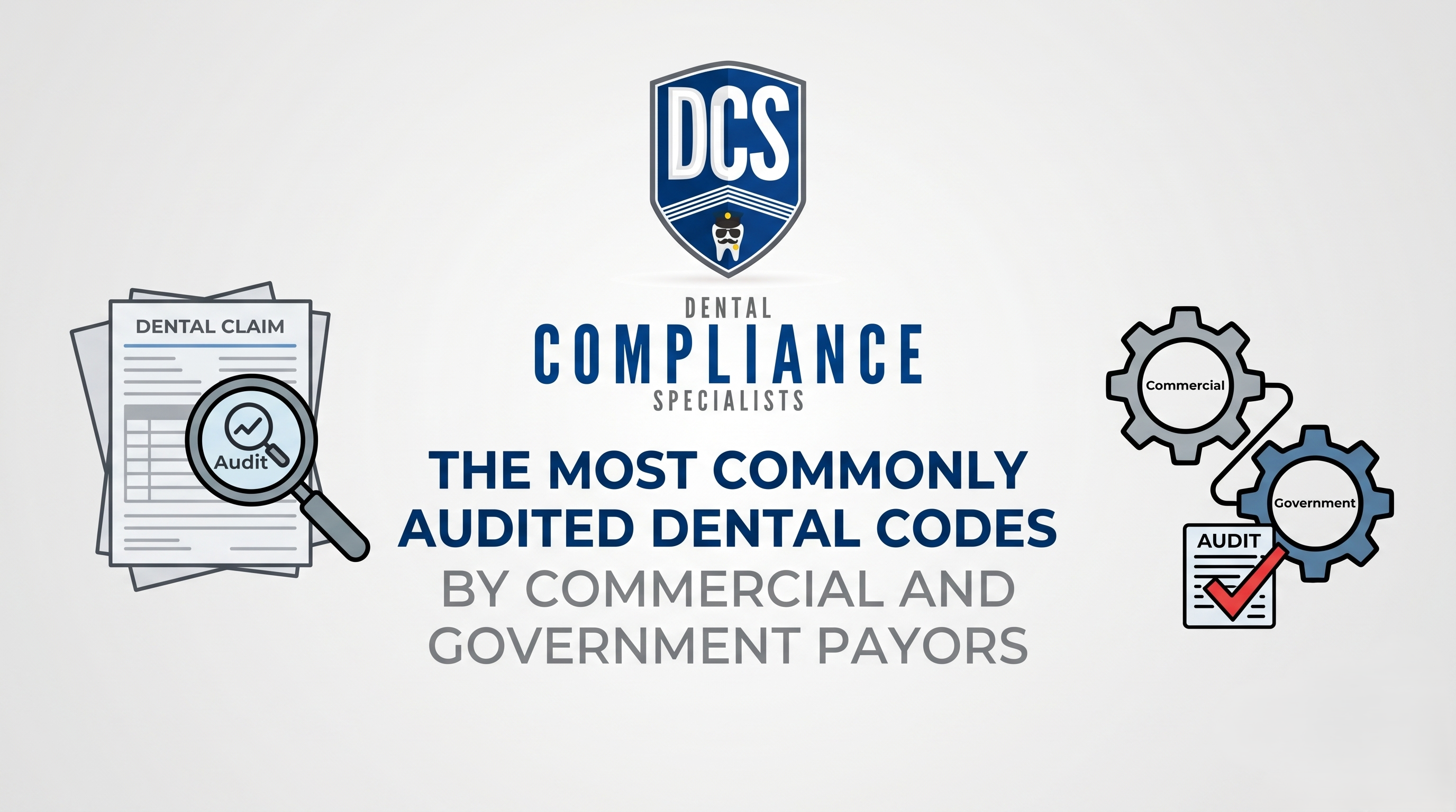 The Most Commonly Audited Dental Codes by Commercial and Government Payors