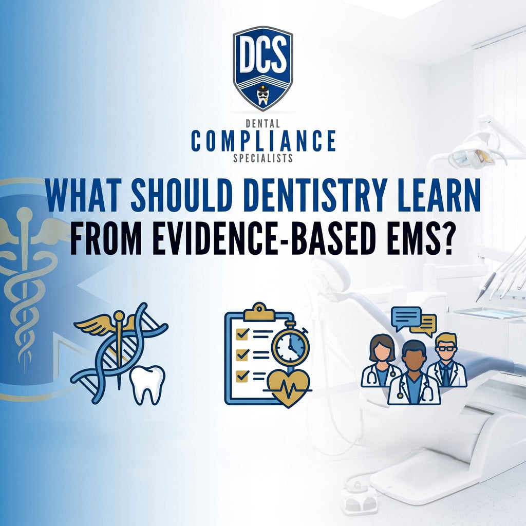 What Should Dentistry Learn From Evidence-Based EMS?