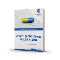 Thumbnail for DEA Controlled Substance Drug Tracking Log - Schedules 3, 4, & 5