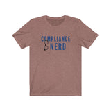 Compliance Nerd Hanging Glasses Jersey Tee