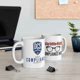 Tinker-ism "Nasty Little Violator" - Compliance Nerd Mug 11oz (Left Handed)